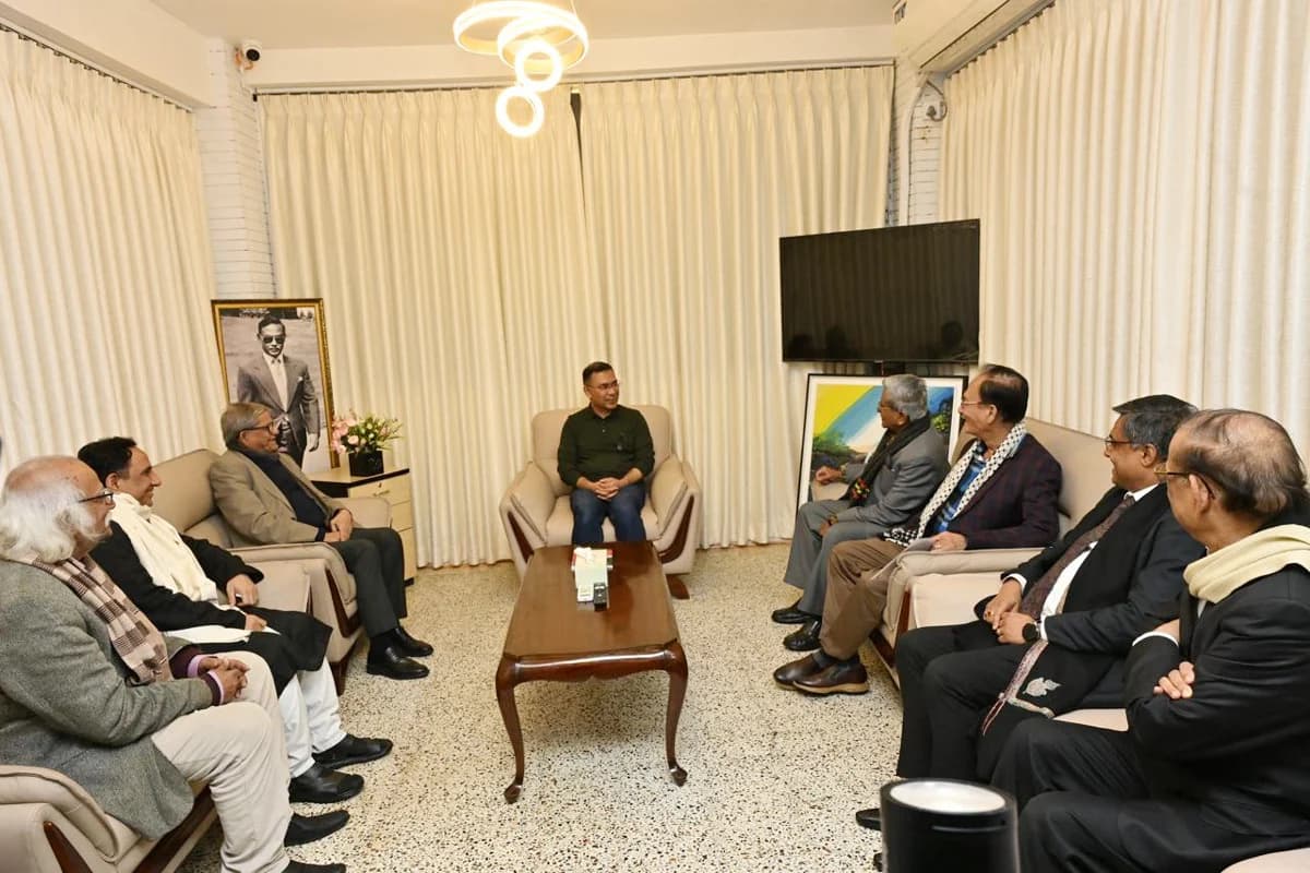 Minority leaders meet Tarique Rahman, submit eight-point demand for polls manifesto